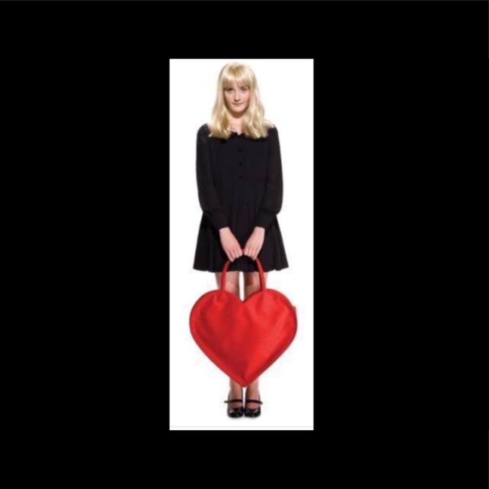 ❤️ NWT Erin Fetherston Heart Shaped Tote Bag - Picture 3 of 10
